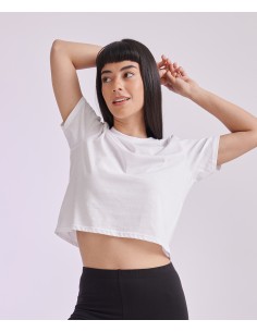 S-SK237-Womens Cropped Boxy T 2